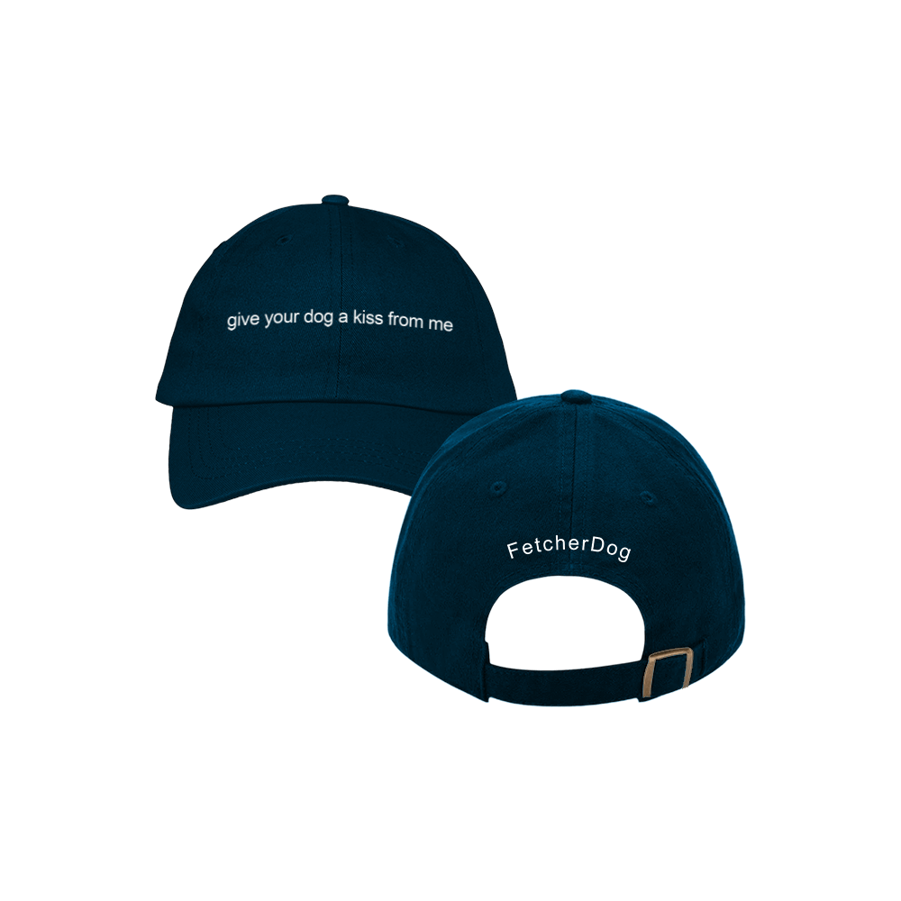 Give Your Dog a Kiss From Me Cap - Navy