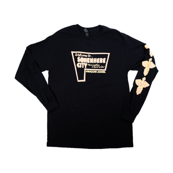 Somewhere City Longsleeve - Black