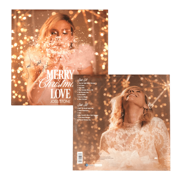 Signed Merry Christmas, Love LP - Black