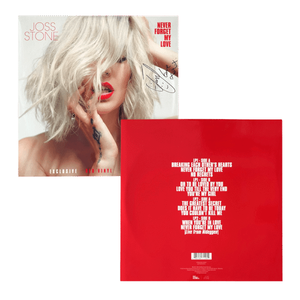 Signed Never Forget My Love 2LP - Red