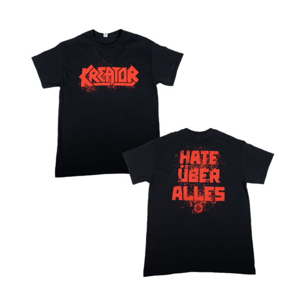 Hate Uber Alles Tee - Black