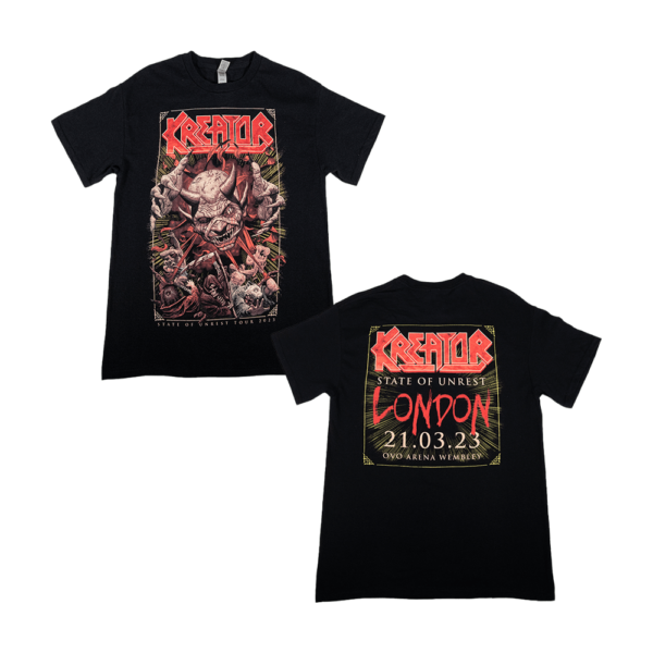 State of Unrest 2023 Wembley Exclusive Tee - Black