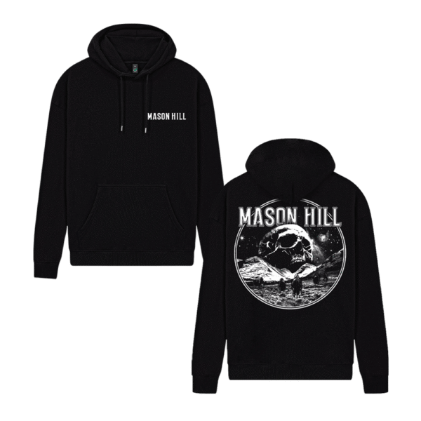 Skull Hoodie - Black