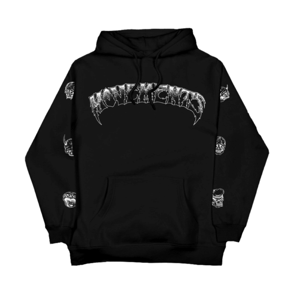 Skulls Hoodie - Black