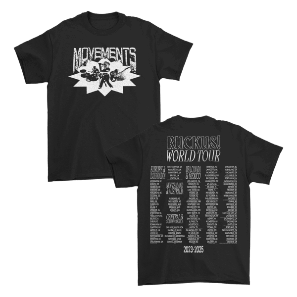 Ruckus World Tour Tee - Black