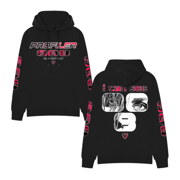 888 Hoodie - Black