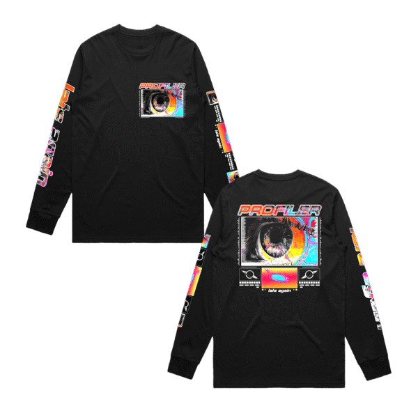 Late Again Longsleeve - Black