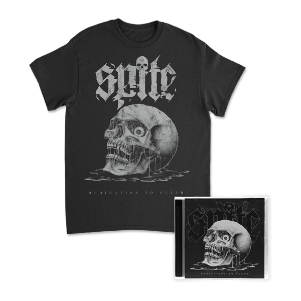 Spite-Skull-Tee-CD-Bundle