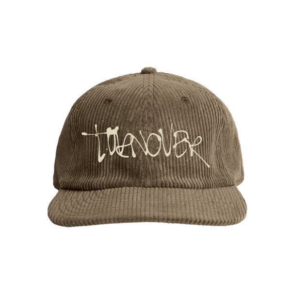 Down On Earth Corduroy Cap - Brown