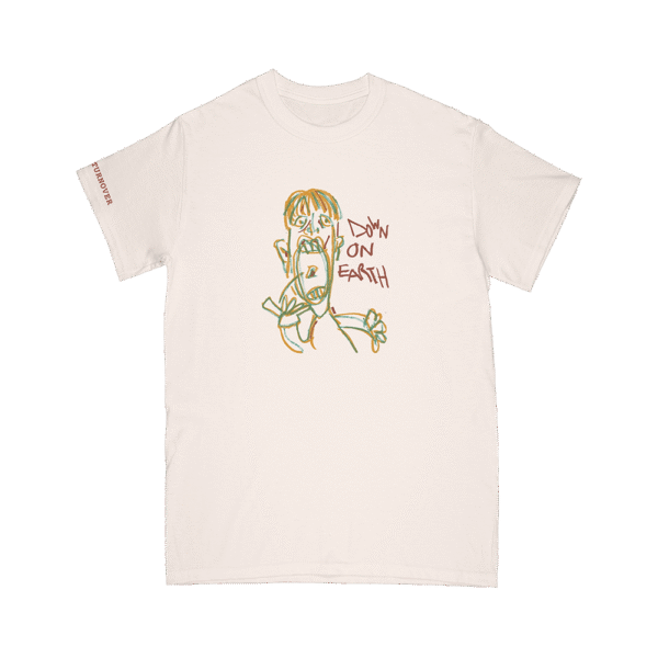 Down On Earth Sketch Tee - Ivory