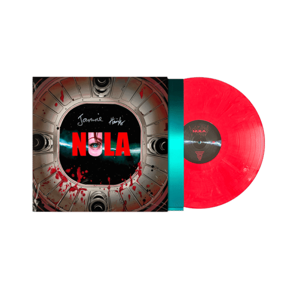 SIGNED NULA 12" Vinyl - Red w/ White Marble