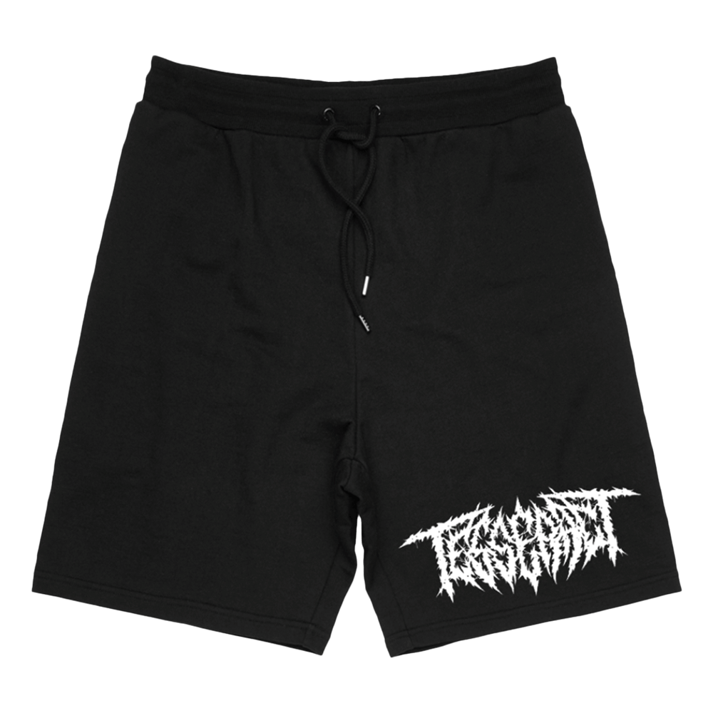 Death Metal Shorts - Black - TESSERACT