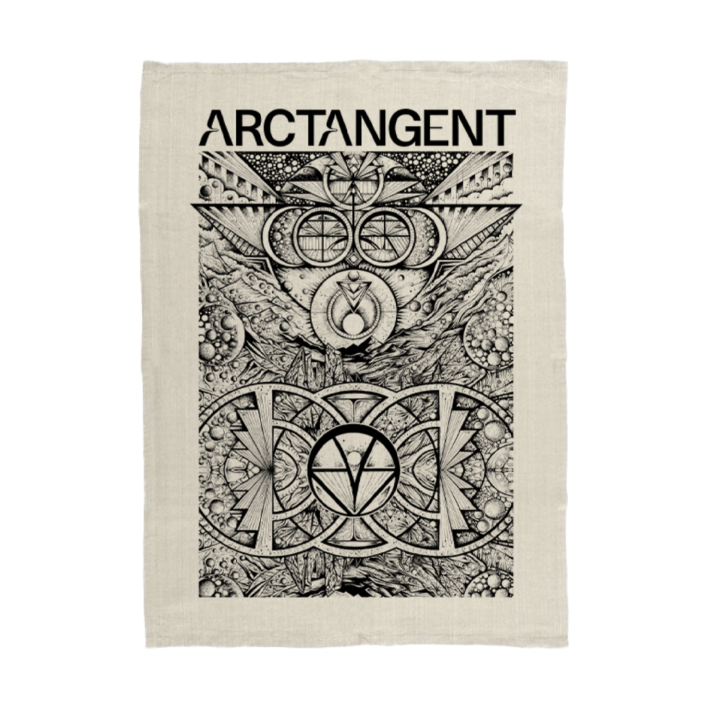 ATG 2025 Tea Towel Natural ArcTanGent